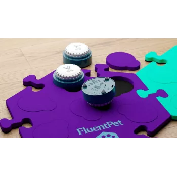 FluentPet Speak Up Buttons - set de comunicación de 12 botones para perros y gatos