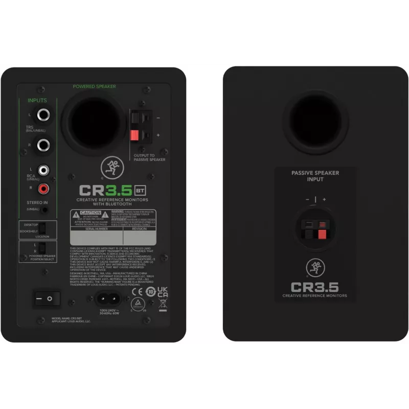 Mackie CR3.5BT monitores de estudio activos con Bluetooth