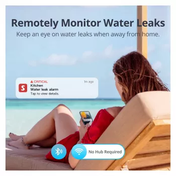 SwitchBot detector de fugas de agua Wi-Fi
