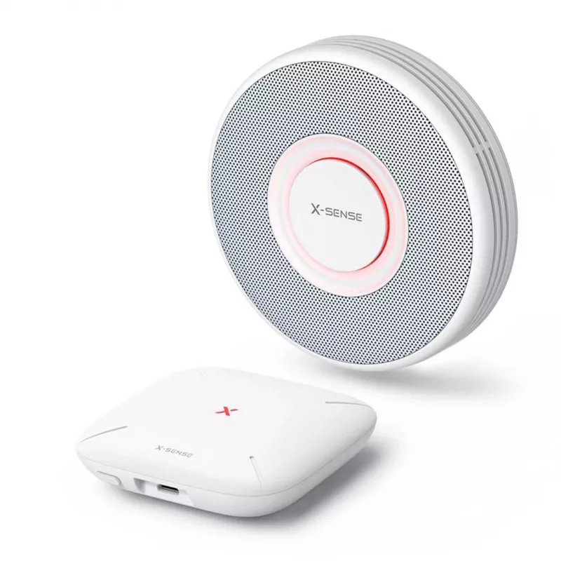 X-Sense XS0B-MR121 Set de 12+1 detectores de humo RF con gateway