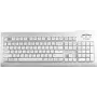 Seal Shield Silver Seal Teclado USB QWERTZ blanco IP68 resistente al agua apto para lavavajillas
