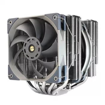 Thermalright Frost Commander 140 Disipador de CPU de doble torre, 7 heatpipes, 280W TDP, ventiladores PWM de 140mm + 120mm