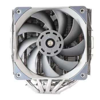 Thermalright Frost Commander 140 Disipador de CPU de doble torre, 7 heatpipes, 280W TDP, ventiladores PWM de 140mm + 120mm