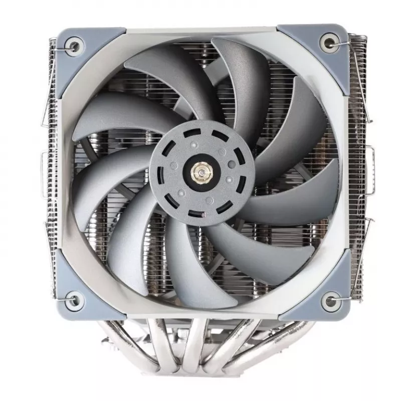 Thermalright Frost Commander 140 Disipador de CPU de doble torre, 7 heatpipes, 280W TDP, ventiladores PWM de 140mm + 120mm