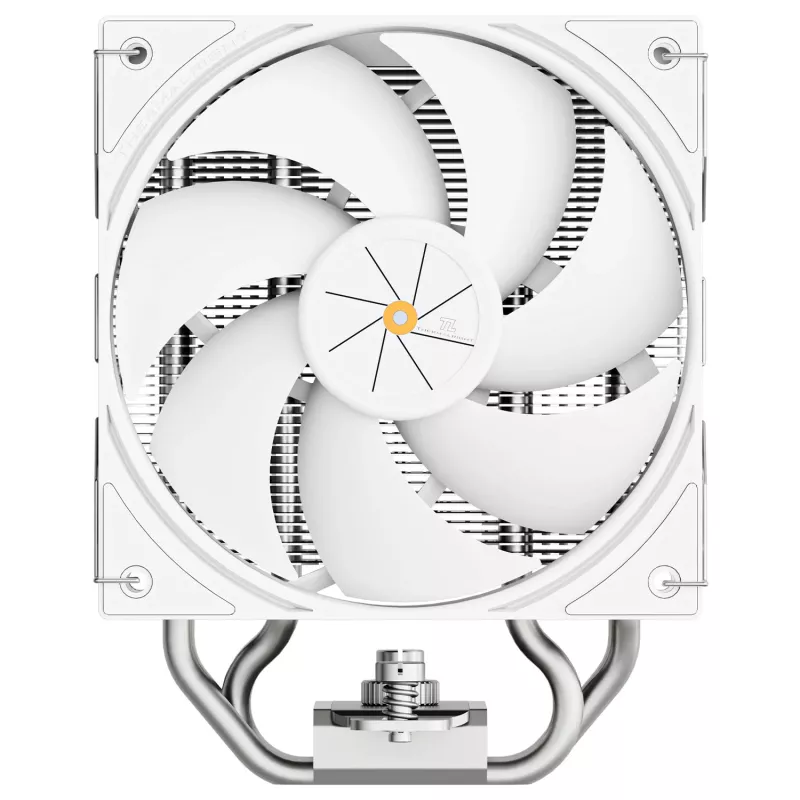 Ventilador de CPU de aire Thermalright Assassin X 120 R Digital White, ventilador PWM de 120mm, ARGB, 180W TDP