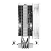 Ventilador de CPU de aire Thermalright Assassin X 120 R Digital White, ventilador PWM de 120mm, ARGB, 180W TDP