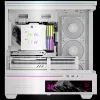 Ventilador de CPU de aire Thermalright Royal Knight 120 Digital White de torre única, ventilador PWM de 120mm, 6 heatpipes, pantalla digital, 245W TDP, blanco