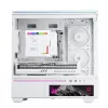 Ventilador de CPU de aire Thermalright Peerless Assassin 140 Digital White de doble torre, 7 heatpipes, 2 ventiladores PWM de 140mm, LED blanco, Intel/AMD