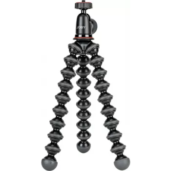 Joby GorillaPod 1K Kit Trípode flexible con rótula, Negro/Gris