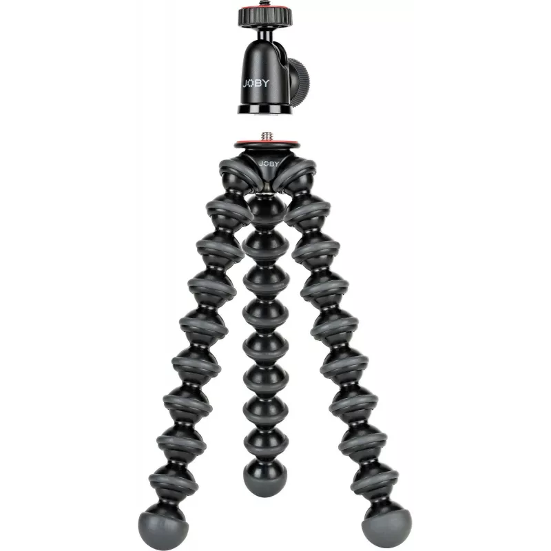 Joby GorillaPod 1K Kit Trípode flexible con rótula, Negro/Gris