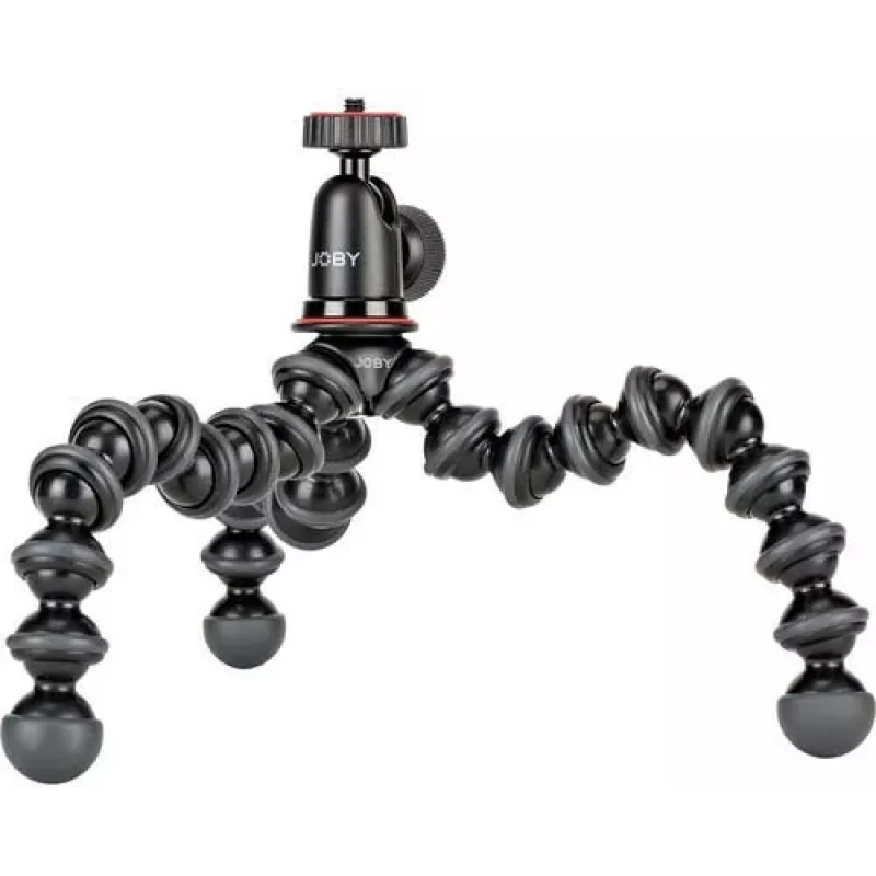 Joby GorillaPod 1K Kit Trípode flexible con rótula, Negro/Gris