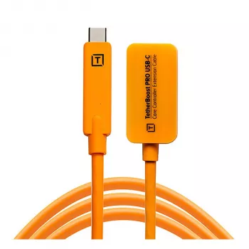 Tether Tools TetherBoost Pro USB-C naranja 4,6m