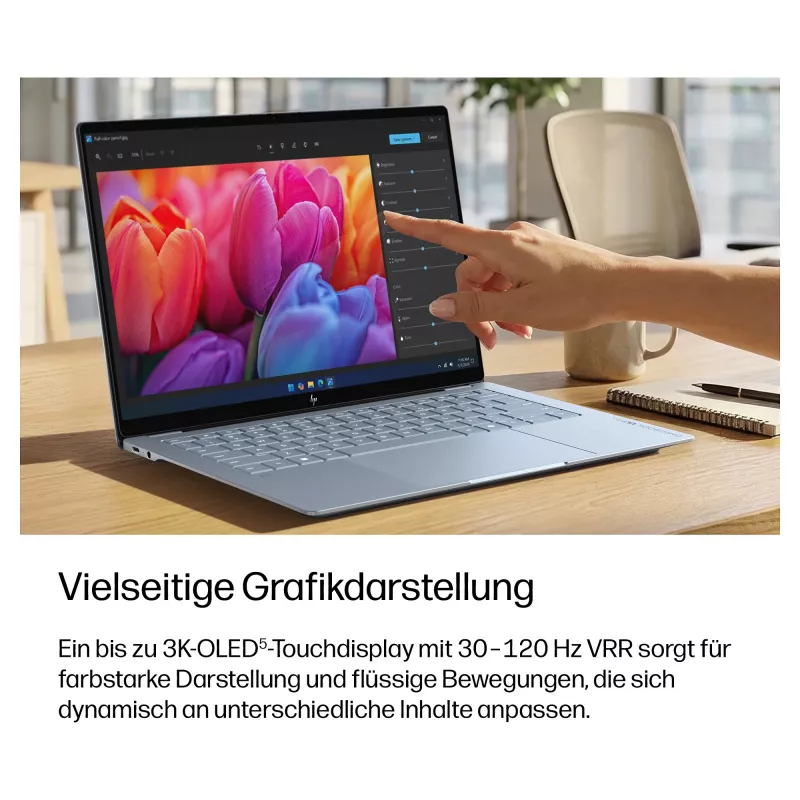 HP OmniBook Ultra 14-kg0193ng 14 pulgadas 2.8K OLED Touch 120Hz, Snapdragon X2 Elite X2E-90-100, 32GB RAM, 2TB SSD, Windows 11 Pro