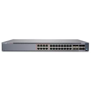 Juniper EX Series EX4100-24MP - Switch - L3 - gestionado - 8 x 100/1G/2,5G/5G/10GBase-T + 16 x 1Gb Ethernet + 4 x 1/10 Gigabit (Uplink)