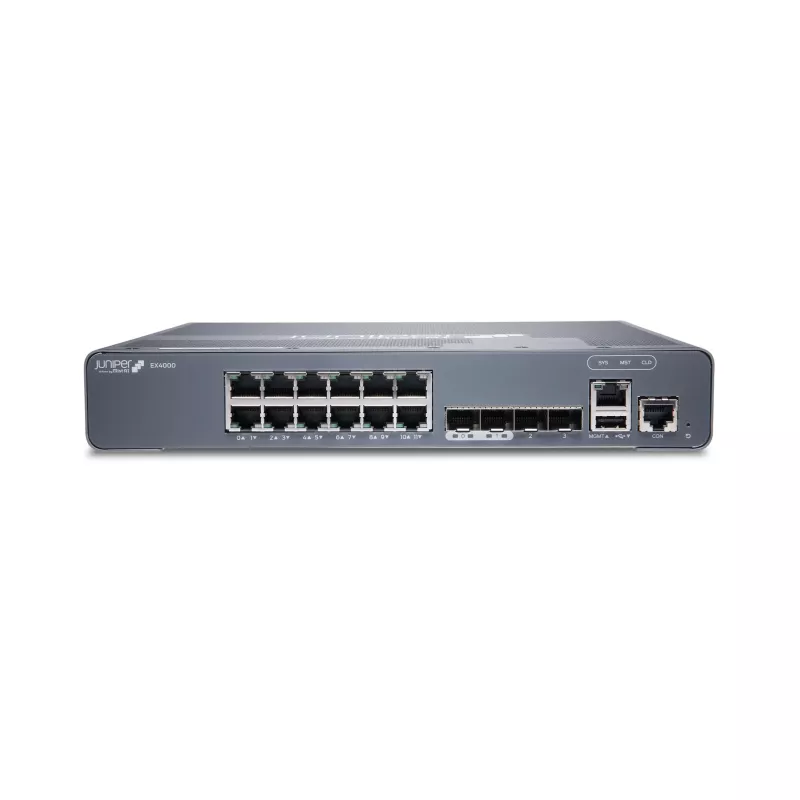 Juniper EX Series EX4000-12T Switch - L3 Gestionado - 12 puertos Gigabit PoE+