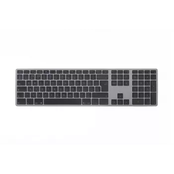 Matias Teclado USB-C con cable para Mac, Space Gray