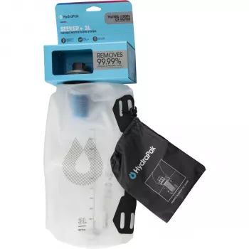 HydraPak Seeker 3L Bolsa de agua con filtro Transparente