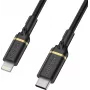 OtterBox cable USB-C a Lightning estándar 1 m negro Shimmer MFi Certified 60W PD
