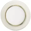 Popsockets Round Luxe Coconut Creme Enamel MagSafe Sujeta y soporte para teléfono