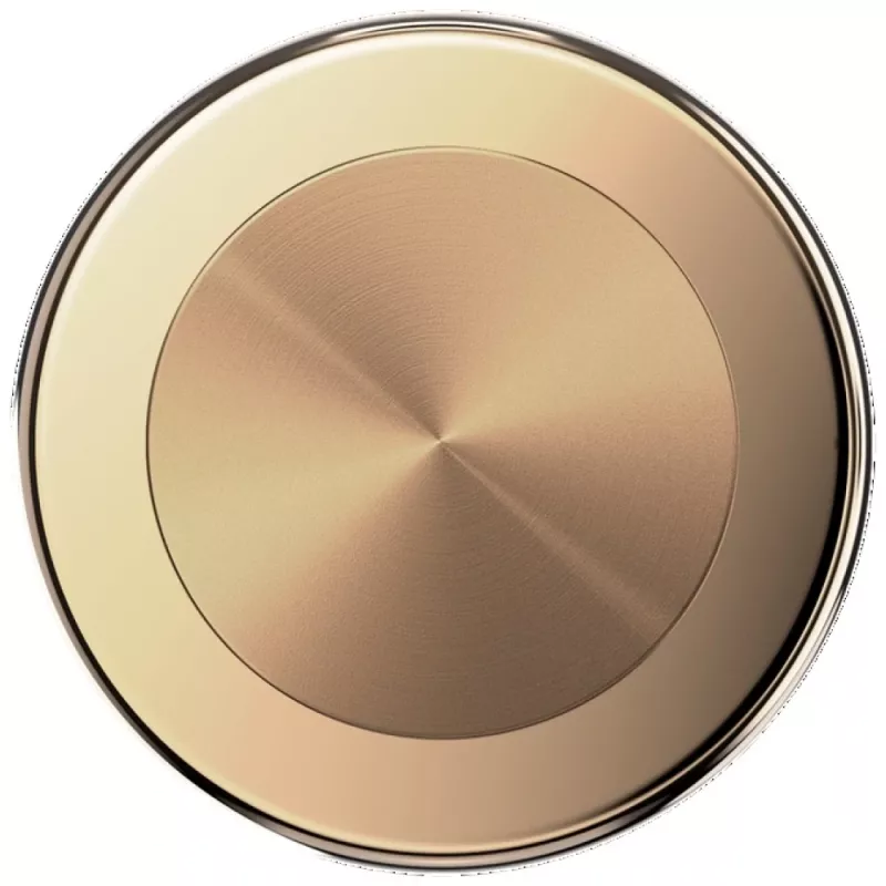 Popsockets Round Radial Gold Aluminum MagSafe Sujeta y soporte para teléfono Gold 807259