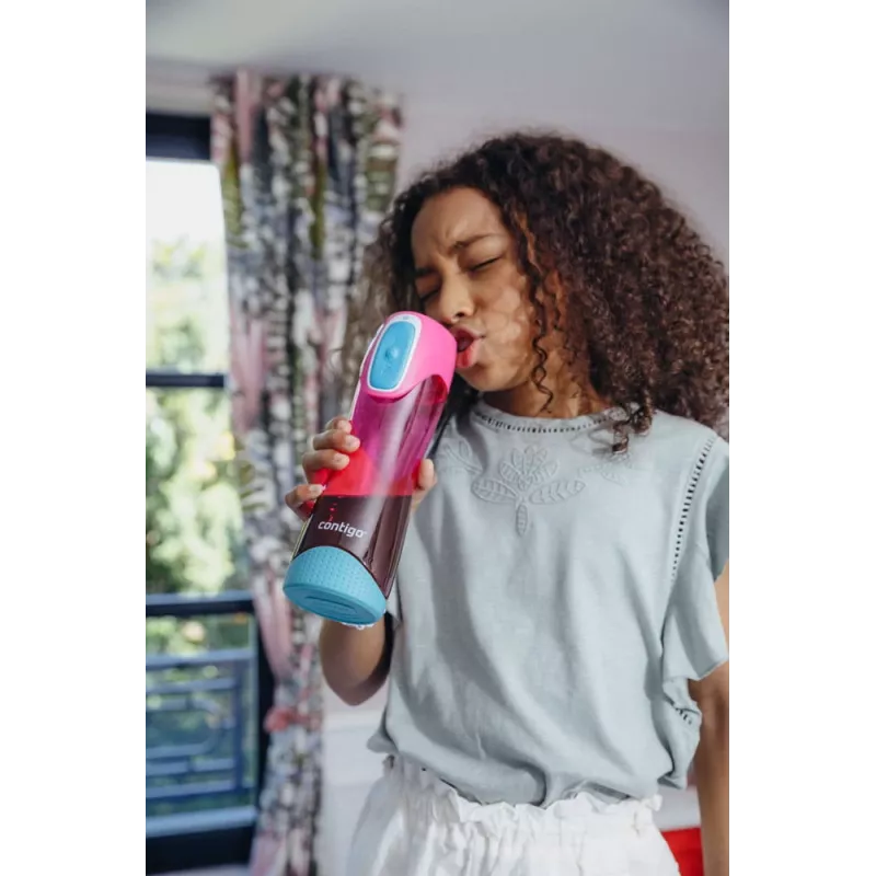 Contigo Swish Botella de agua de plástico Tritan 500 ml Raspberry Pink