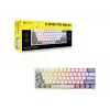 CORSAIR CLIPPER PRO MINI 60 teclado gaming Hall Effect blanco