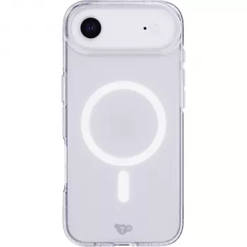 Tech21 EvoClear Funda MagSafe para iPhone 17 Air transparente