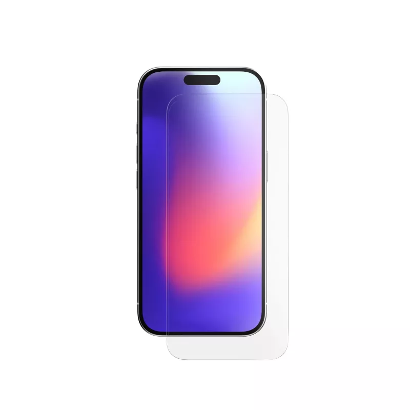Tech21 FlexGlass Protector de pantalla Ultra Clear para iPhone 17 Pro - transparente