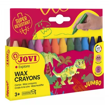 Jovi Ceras Jumbo colores surtidos pack de 12