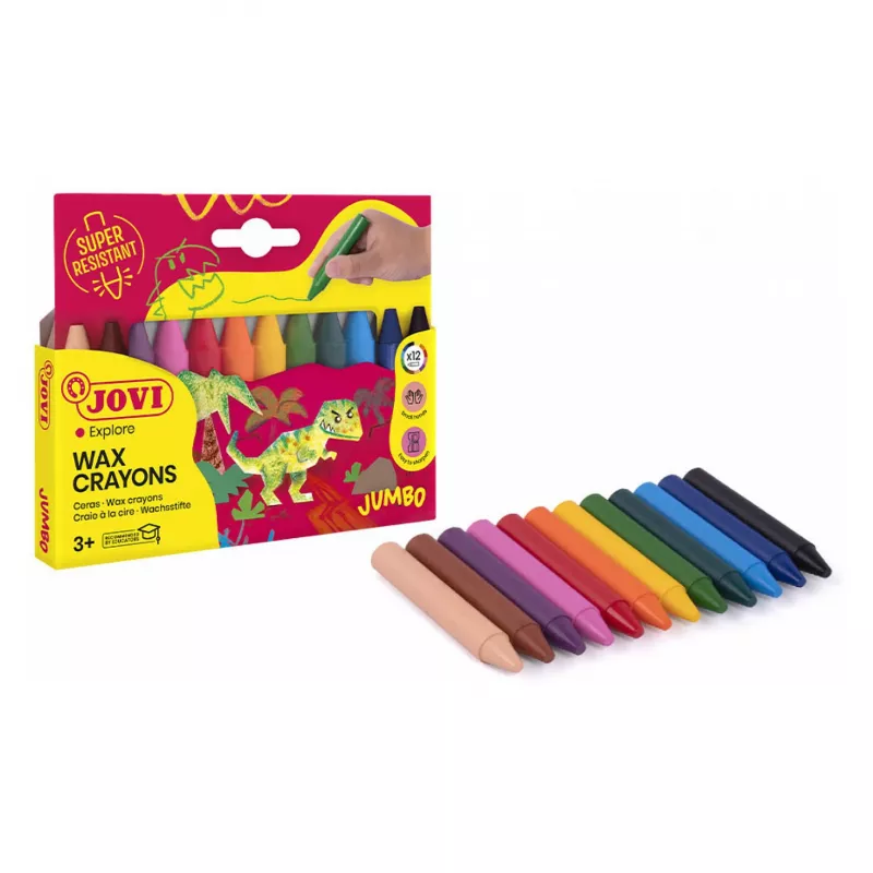 Jovi Ceras Jumbo colores surtidos pack de 12