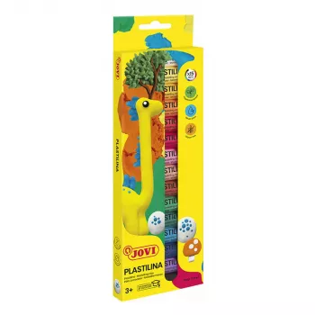 JOVI Plastilina pasta de modelar colores surtidos 15 colores de 15 g