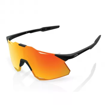 100% Hypercraft gafas de sol para ciclismo con lente HiPER negro mate