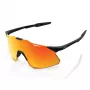 100% Hypercraft gafas de sol para ciclismo con lente HiPER negro mate