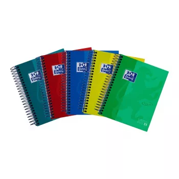 Oxford College Block European Book Touch A6 cuadriculado 120 hojas 90 g/m² Optik Paper