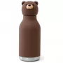 Asobu Bestie Brown Bear 460 ml botella isotérmica para niños