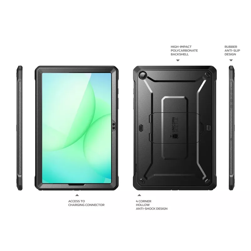 Supcase Unicorn Beetle Pro Funda resistente para Samsung Galaxy Tab A11+ 11,0 (X230/X235/X236), negra