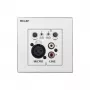 Kindermann WPaMIX-T Panel de pared XLR/RCA Volumen/Mezclador