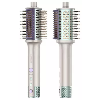 Cepillo de aire caliente Cecotec CeramicCare Allin1, 1500 W, 4 en 1: secador, styler, cepillo de aire y cepillo alisador