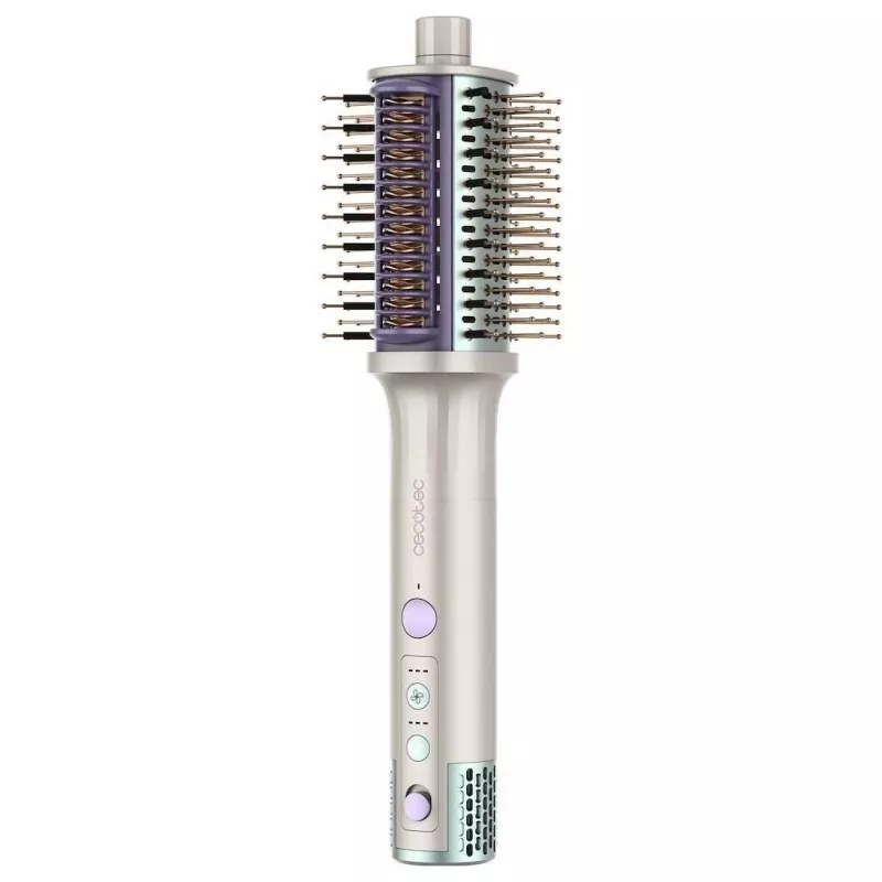 Cepillo de aire caliente Cecotec CeramicCare Allin1, 1500 W, 4 en 1: secador, styler, cepillo de aire y cepillo alisador