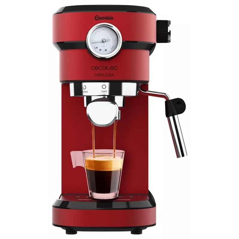 Cecotec Cafelizzia 790 Shiny Pro cafetera espresso, 20 bar, 1350 W, negro