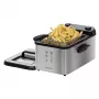 Cecotec CleanFry Infinity 3000 Full Inox freidora, capacidad de aceite 3L, capacidad de alimentos 1kg, 2400W, acero inoxidable