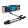 Cecotec SurfCare Curly Hair Curler 25mm Rizador de cerámica con keratina y aceite de argán 120-200°C pantalla LCD 40W