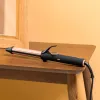 Cecotec SurfCare Curly Hair Curler 25mm Rizador de cerámica con keratina y aceite de argán 120-200°C pantalla LCD 40W
