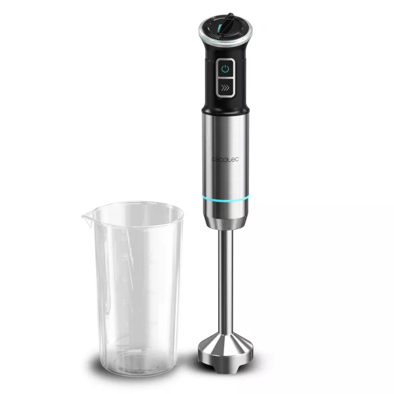 Cecotec Power Neutron 1100MAX Batidora de mano 1100W 21 velocidades cuchillas de titanio