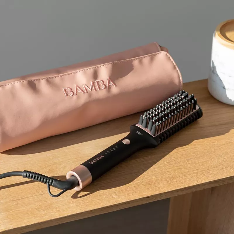 Cecotec InstantCare 1200 Look Brush Cepillo secador de pelo - 1200W, iones, cerámica, ovalado