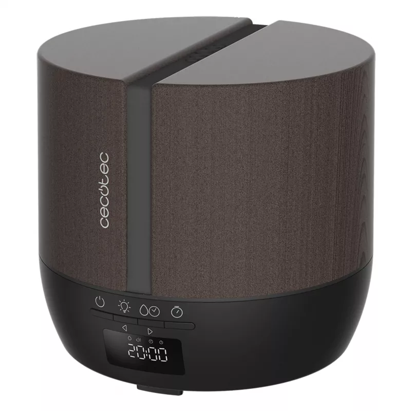Cecotec Pure Aroma 550 Connected Black Woody humidificador ultrasónico y difusor de aroma