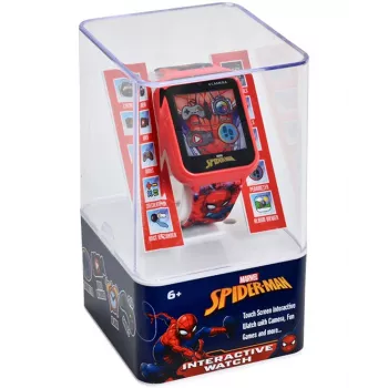 Reloj electrónico LCD infantil KIDS Spider-Man para niños con juegos y cámara SPD4588J