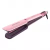 Cecotec Air Lisse Cotton Candy plancha de aire caliente 1000W cerámica con keratina y aceite de argán, 3 niveles de temperatura, tecnología de iones anti-frizz, cable 360°, apagado automático, rosa/blanco
