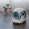 Cecotec Pumba 7000 CleanKitty Compact pala autolimpiante para arenero de gatos conectada, Wi-Fi, contenedor de residuos 10L, capacidad de arena 6L, rotación automática, sensores de seguridad, app para smartphone