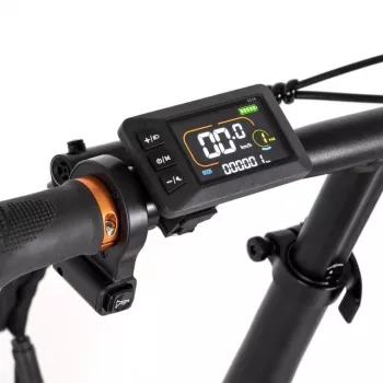YOUIN Urban Foldable Texas II e-bike Fat 20 - naranja/negro